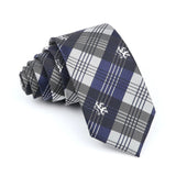 Fashion Jacquard Striped Plaid Paisley Ties For Men Skinny Silk Necktie