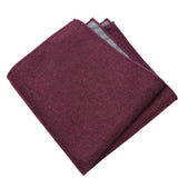Burgundy Pocket Square