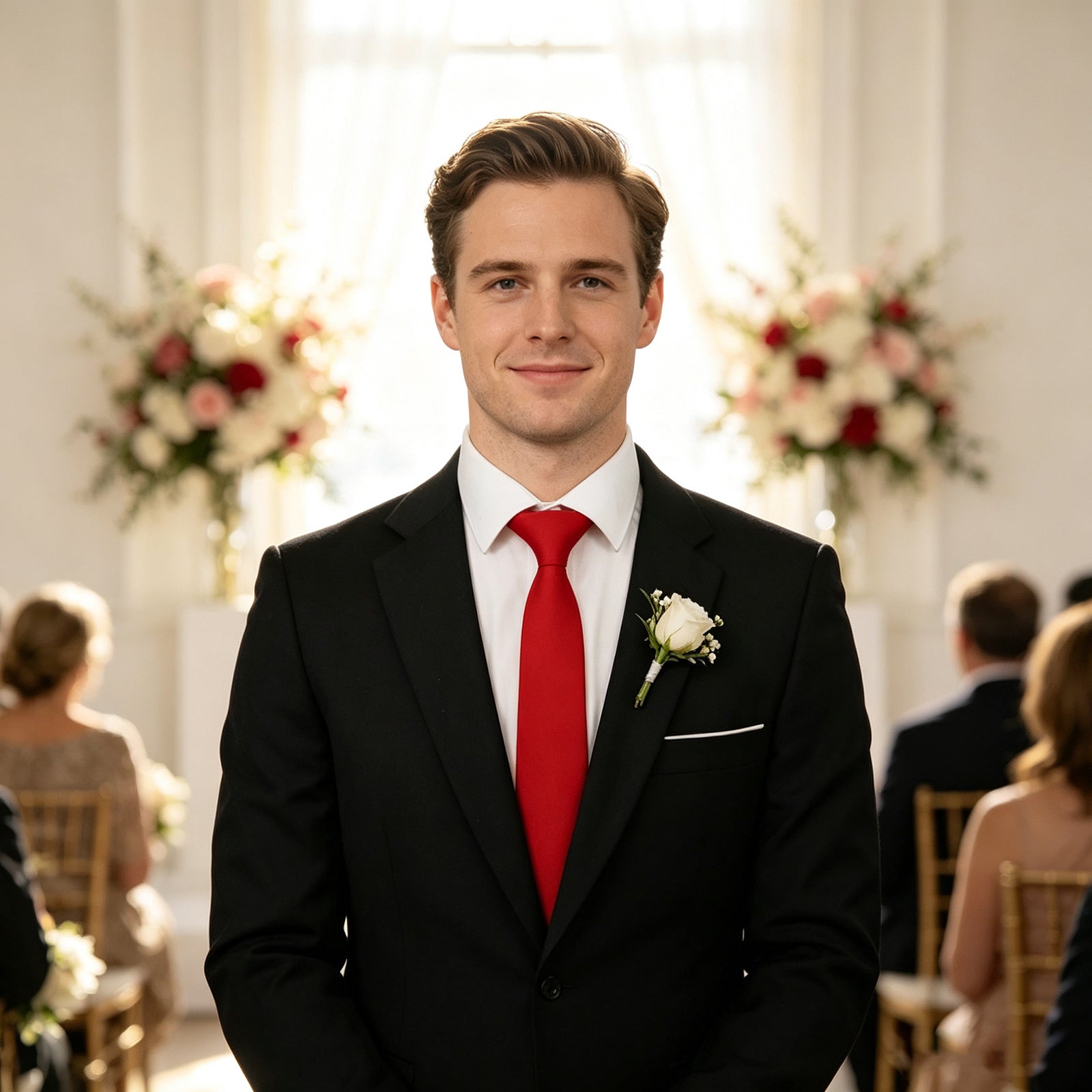 Classic Red Tie