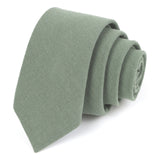Sage cotton Tie