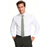 Sage cotton Tie