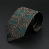 ZONFAZ Floral Striped Paisley Necktie for Men Fashion Business Office Skinny Tuxedo Silk Ties