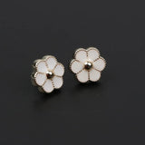 ZONFAZ 1 Pair Delicate Round Black Brooches Pins For Women Men Shirt Suit Collar Pin Accessory