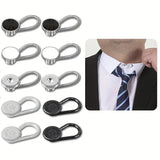 ZONFAZ 10pcs Men's Formal Shirt Collar Buckle Extender Cufflink