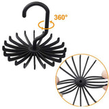 ZONFAZ 1pc Plastic Tie Rack For 20 pcs Display Frame For Necktie Bowtie Belt Tie Holder Hook