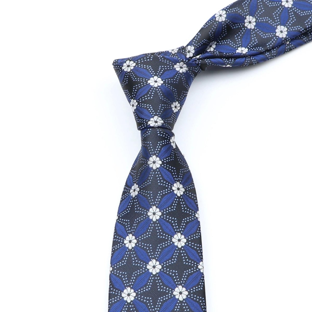 ZONFAZ 26 Styles Men's Jacquard Novelty Ties Skinny Floral Necktie