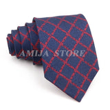 ZONFAZ 52 Styles Men's Fashion Silk Ties Floral Striped Plaid Print Jacquard Necktie