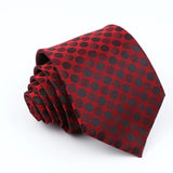 ZONFAZ 52 Styles Men's Fashion Silk Ties Floral Striped Plaid Print Jacquard Necktie