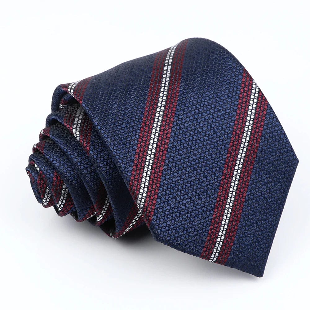 ZONFAZ 52 Styles Men's Fashion Silk Ties Floral Striped Plaid Print Jacquard Necktie