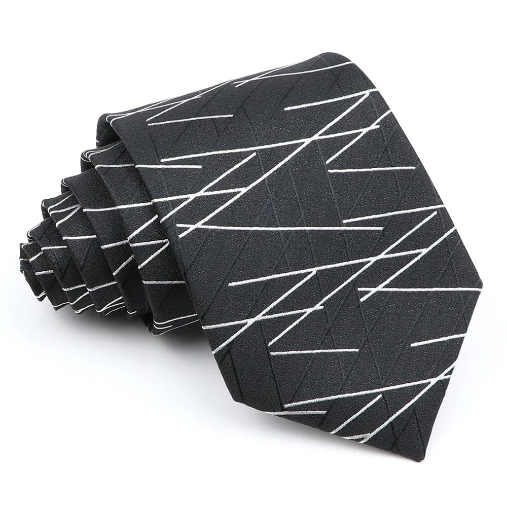 ZONFAZ 52 Styles Men's Fashion Silk Ties Floral Striped Plaid Print Jacquard Necktie