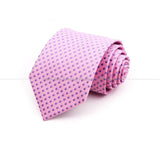 ZONFAZ 8cm Fashion Striped Necktie For Men Wedding Bussiness Tie