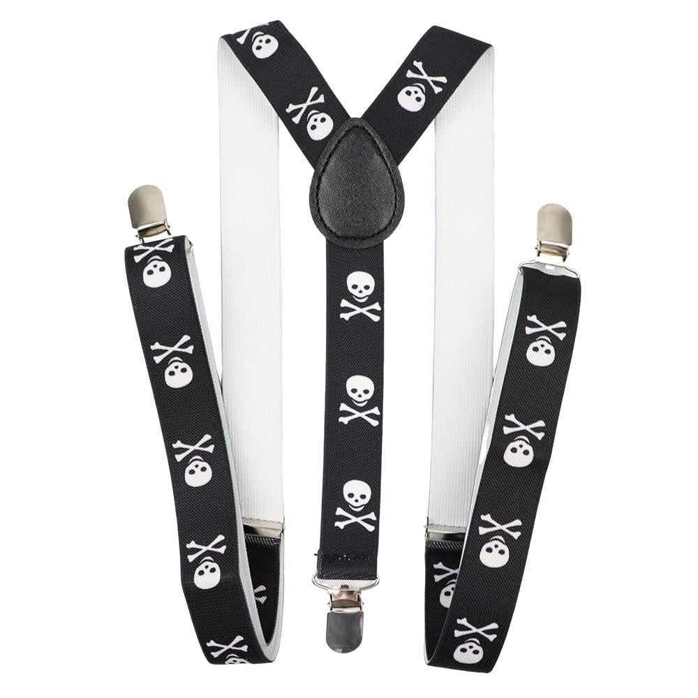 ZONFAZ Adjustable Music Piano Musical Notes Suspenders for Men Women