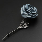 ZONFAZ Advanced Retro Rose Flower Banquet Brooch Pin Corsage Collar Pins Accessory Gift