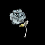 ZONFAZ Advanced Retro Rose Flower Banquet Brooch Pin Corsage Collar Pins Accessory Gift