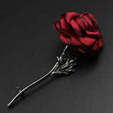 ZONFAZ Advanced Retro Rose Flower Banquet Brooch Pin Corsage Collar Pins Accessory Gift