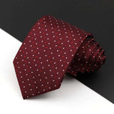 ZONFAZ Business Classic Striped Silk Ties