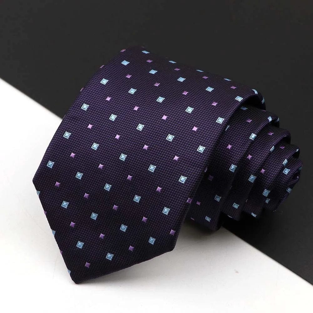 ZONFAZ Business Classic Striped Silk Ties