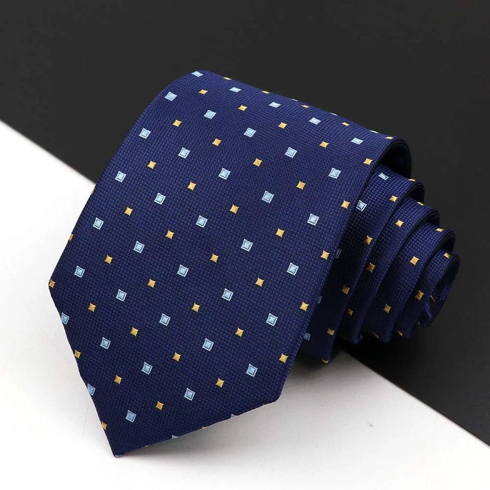 ZONFAZ Business Classic Striped Silk Ties