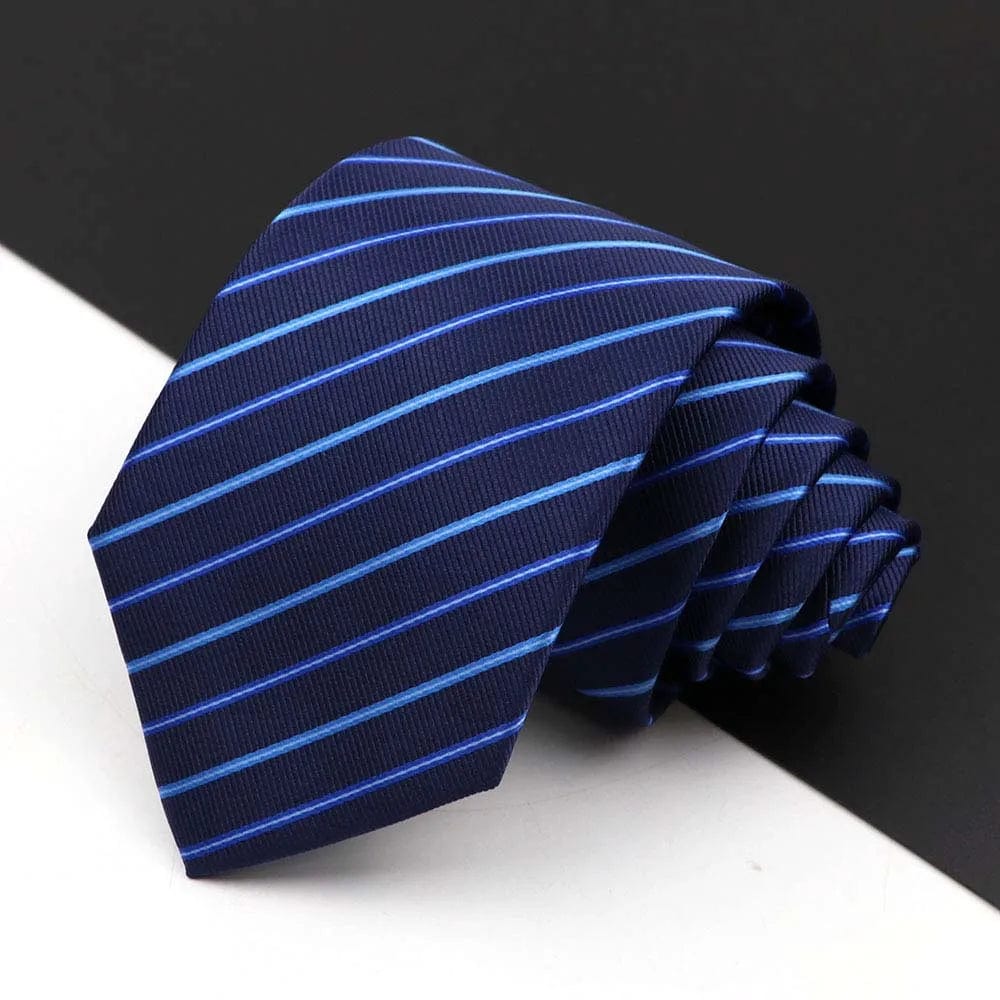 ZONFAZ Business Classic Striped Silk Ties