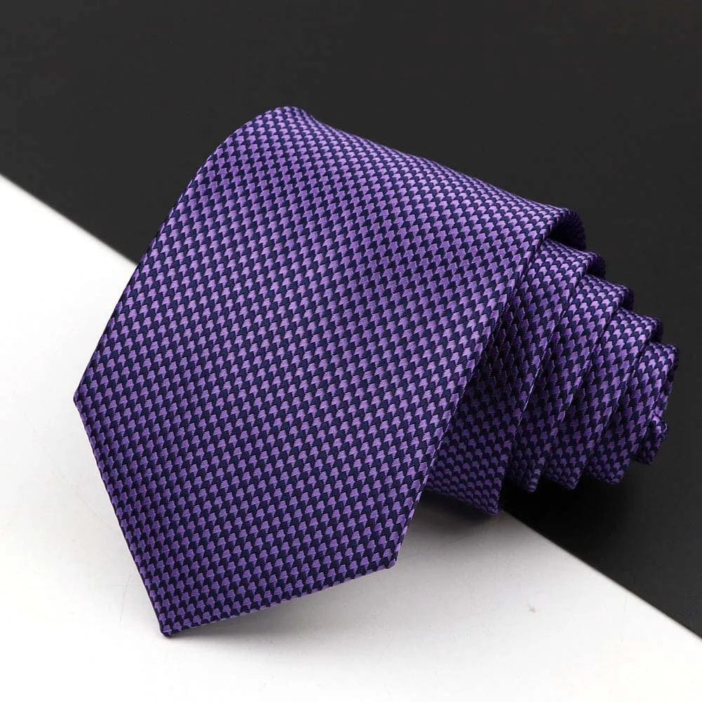 ZONFAZ Business Classic Striped Silk Ties