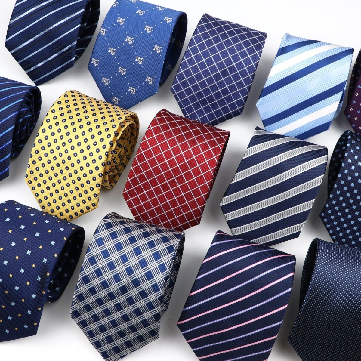 ZONFAZ Business Classic Striped Silk Ties