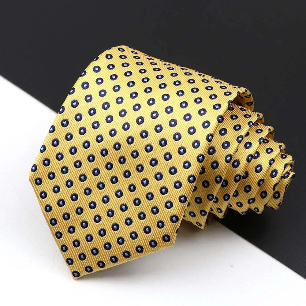 ZONFAZ Business Classic Striped Silk Ties