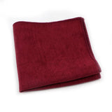 ZONFAZ Candy Color Soft Downy Suede Cotton Pocket Square