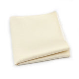 ZONFAZ Candy Color Soft Downy Suede Cotton Pocket Square