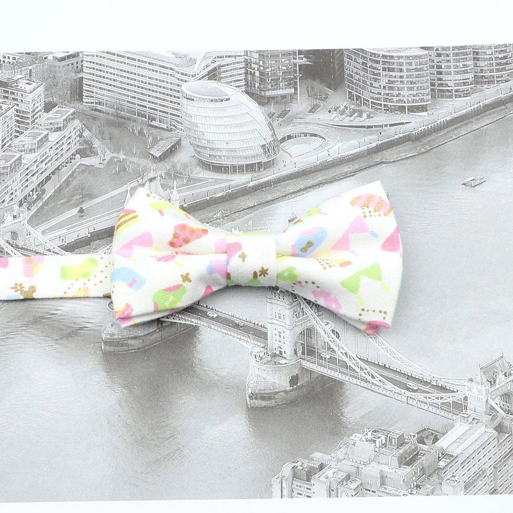 ZONFAZ Cartoon Bow Tie Adjustable Cotton Cute Bowties