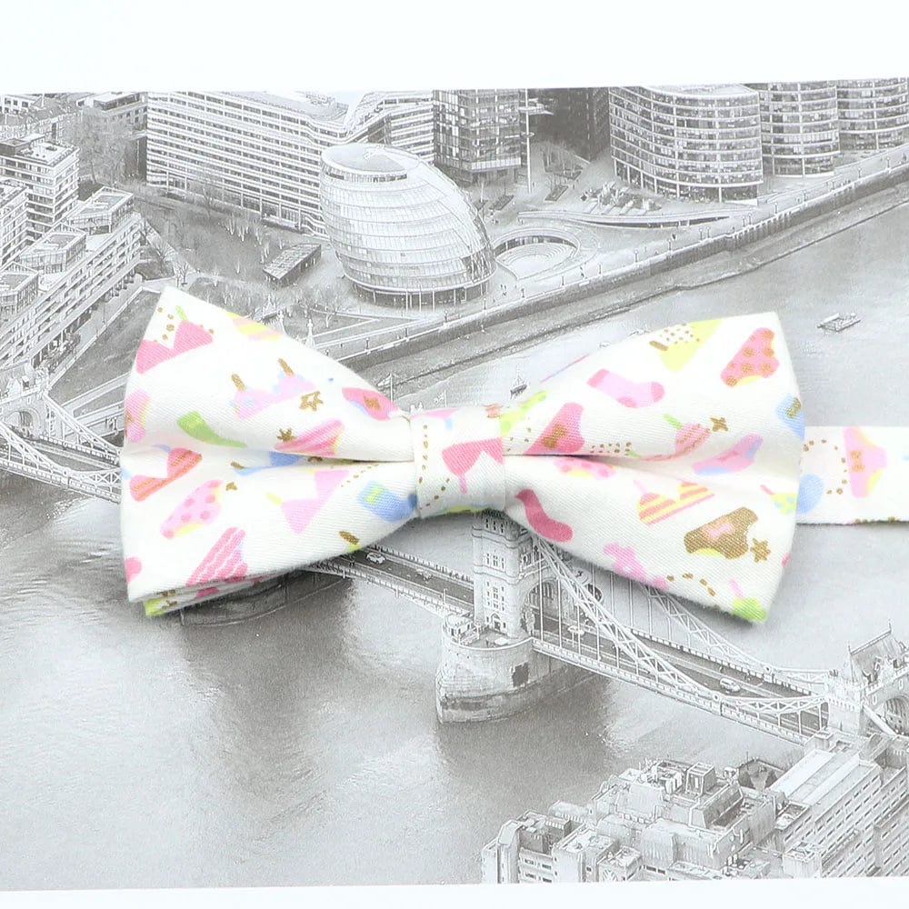 ZONFAZ Cartoon Bow Tie Adjustable Cotton Cute Bowties