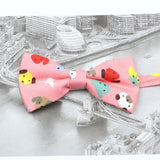 ZONFAZ Cartoon Bow Tie Adjustable Cotton Cute Bowties