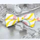 ZONFAZ Cartoon Bow Tie Adjustable Cotton Cute Bowties