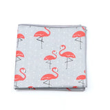 ZONFAZ Cartoon Cotton Handkerchief Cute Animal Fruit Pocket Square