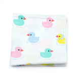 ZONFAZ Cartoon Cotton Handkerchief Cute Animal Fruit Pocket Square