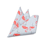 ZONFAZ Cartoon Cotton Handkerchief Cute Animal Fruit Pocket Square