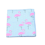 ZONFAZ Cartoon Cotton Handkerchief Cute Animal Fruit Pocket Square