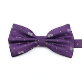 ZONFAZ Cartoon Pattern Cute Bow Tie for Adult Boy 2 Sizes