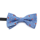 ZONFAZ Cartoon Pattern Cute Bow Tie for Adult Boy 2 Sizes