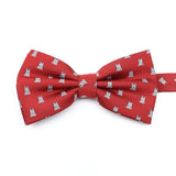 ZONFAZ Cartoon Pattern Cute Bow Tie for Adult Boy 2 Sizes