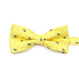 ZONFAZ Cartoon Pattern Cute Bow Tie for Adult Boy 2 Sizes