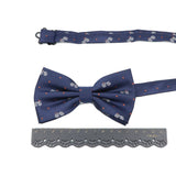 ZONFAZ Cartoon Pattern Cute Bow Tie for Adult Boy 2 Sizes