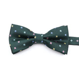 ZONFAZ Cartoon Pattern Cute Bow Tie for Adult Boy 2 Sizes