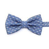 ZONFAZ Cartoon Pattern Cute Bow Tie for Adult Boy 2 Sizes