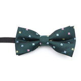 ZONFAZ Cartoon Pattern Cute Bow Tie for Adult Boy 2 Sizes