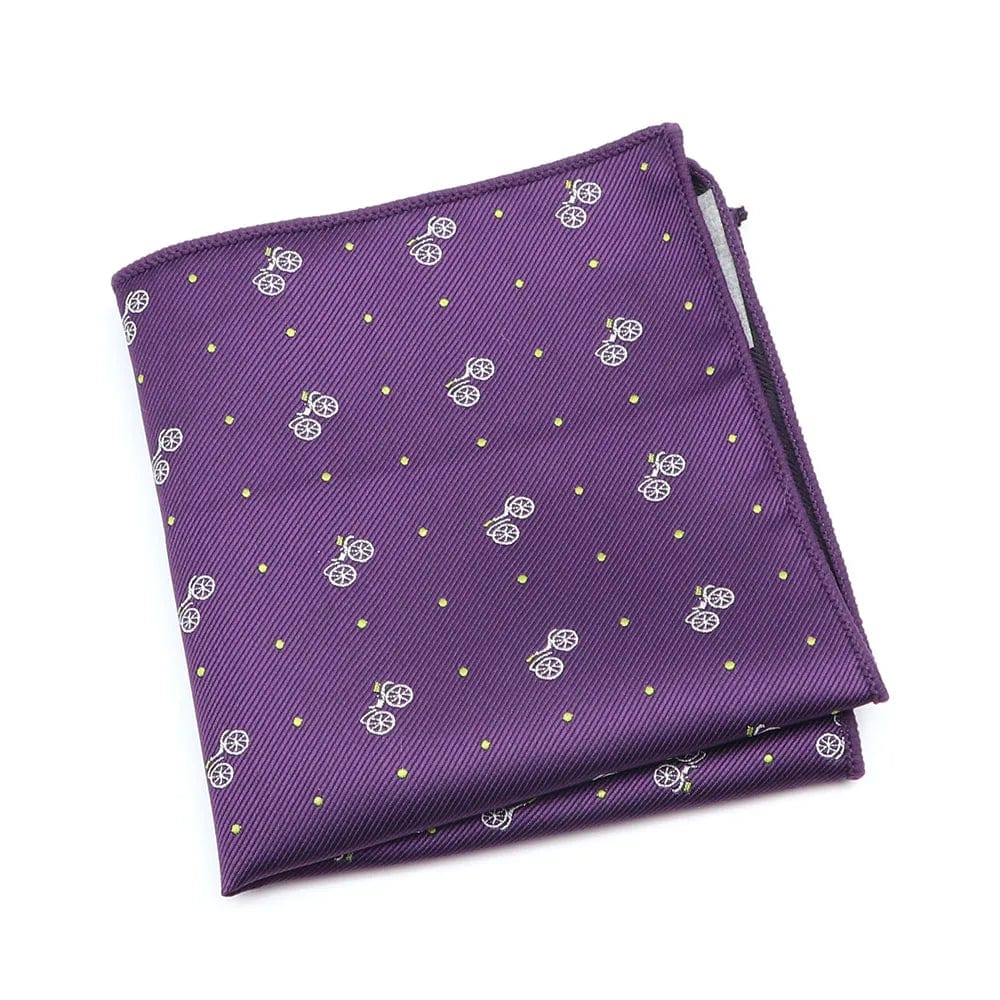 ZONFAZ Cartoon Pattern Cute Pocket Square