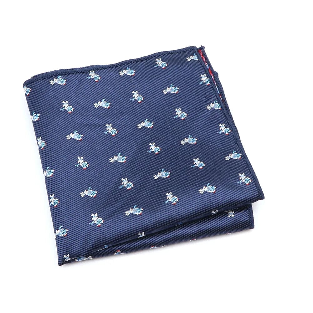 ZONFAZ Cartoon Pattern Cute Pocket Square