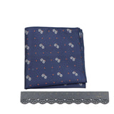 ZONFAZ Cartoon Pattern Cute Pocket Square