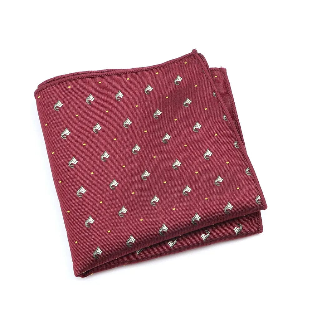 ZONFAZ Cartoon Pattern Cute Pocket Square