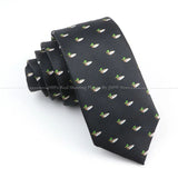 ZONFAZ Casual Cartoon Cute Ties For Men Skinny Fashion Necktie