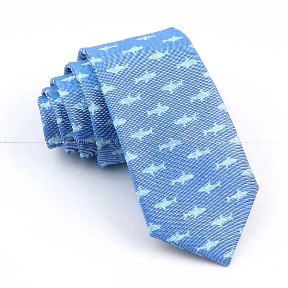 ZONFAZ Casual Cartoon Cute Ties For Men Skinny Fashion Necktie